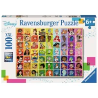 Puzzel - Disney kleurenpalet - 100st. XXL