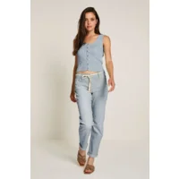 Para Mi Broek Bobby: Spring Stripes, Light Blue, L30 ( PARA.393 )