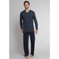 Schiesser – Premium – Pyjama – 159622 – Dark Sapphire