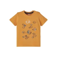 Name-it Jongens Tshirt Folon Spruce Yellow