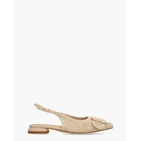 Lisa & Jo Zarin Ecru Dames Slingbacksandalen
