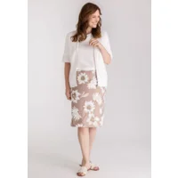 Frank Walder Rok: Geprint, recht model ( WAL.113 )