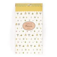 Familieplanner / kalender - Doodle figuurtjes - 2027 - 04-KAL.FS.2711