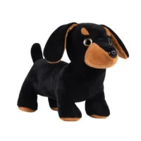 Teckelknuffel zwart