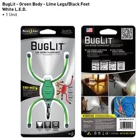 Nite Ize BugLit Groen Benen Zwart Voeten Led Lampje BGT28W-07-0117
