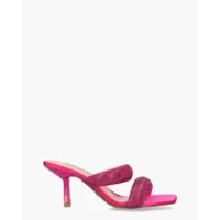 Steve Madden Top-Notch Roze Damesslippers