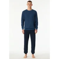 Schiesser – Comfort Essentials – Pyjama – 181156 – Atlantic Blue