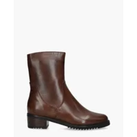 Everybody 11655 Donkerbruin Dames Enkelboots