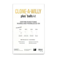 Clone-A-Willy Penis Plus Balls Dildo Kit Light Tone