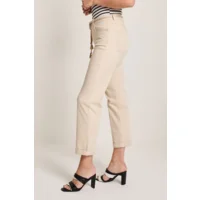 Para Mi dames broek: Bowie, Color Denim, Beige ( PARA.350 )
