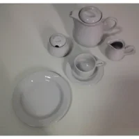 Koffieservies hotelporselein 21 delig