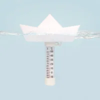 Badthermometer Pool Zwembad - Boot Wit | Balvi