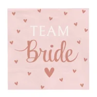 Servetten - Team Bride - 16x16cm - 16st.