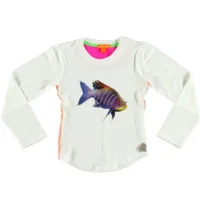 longsleeve metallic fish