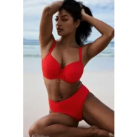 Prima Donna Swim Aswan voorgevormde bikini in rood