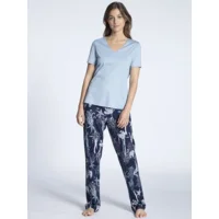 Calida Dames Pyjama Korte mouw / lange broek (CAL.133)