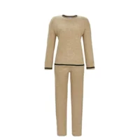 Ringella Homewear dames: Beige, ( RIN.583 )