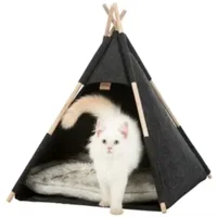 Trixie Kattenmand Tipi Vilt Antraciet 55 x 55 x 65 cm