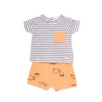 Babybol Jongens 2-delig kledingsetje Naranja Claro