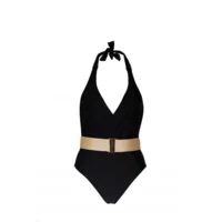 Ocean Couture Bond triangelbadpak in zwart