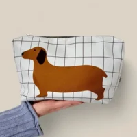 Toilettas Teckel Hond De Lange Tafel