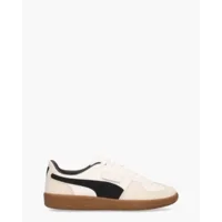 Puma Palermo Lth Wit/Zwart Damessneakers