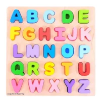 Puzzel - Alfabet - Hoofdletters - 26st.