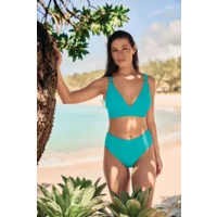 Rosa Faia ( Anita )  Bikini top: Pure Suit Luxe top, Aqua ( ANI.512 )