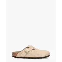 Birkenstock Boston Beige Damesslippers