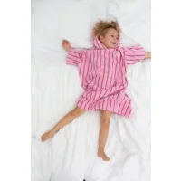 Bongusta Poncho Kids Kinderbadjas Baby Roze 5-7 Jaar