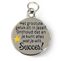 Bedeltje - Succes - Charms for you