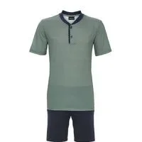 Ringella Heren pyjama: Groen ( RIN.619 )