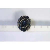 Ring Dubai donkerblauw