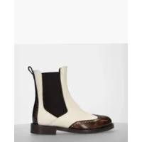 Pertini 532034 Crème/Bruine Damesboots