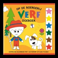 Boek - Doeboek - Op de boerderij - Verven