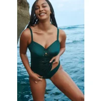Prima Donna Swim Mangalore tankini in donkergroen