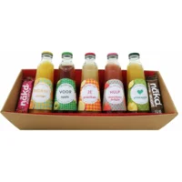 LOOZA Sapjes 'Bedankt voor je hulp' (5x20cl) & NAKD Bars