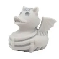 lilalu  badeendje - skull horse duck
