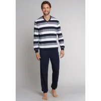 Schiesser –  Dark Sapphire – Pyjama – 159623 – Blue Stripe