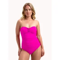 Cyell Framboise strapless, voorgevormd badpak in roze
