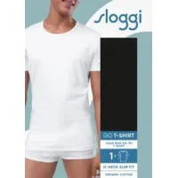 Sloggi Men Go Shirt O neck: Wit ( slim fit ) ( Slog.235 ) XXL