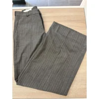Para Mi Dames Broek: Cloë elastic, city program, Pinstripe Antracite, L32 ( PARA.377 )