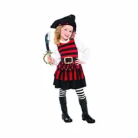 Klein piratenmeisje 4-6 jaar