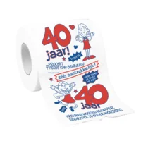 Toiletpapier - 40 Jaar - Vrouw