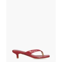 Ella Cruz Zuse Rood Damesslippers