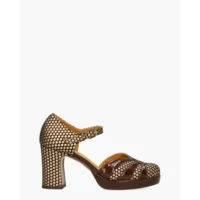 Chie Mihara Devi Bordeauxrood/Multicolor Damespumps