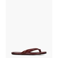 Port Menorca Leru Bordeaux Damesslippers