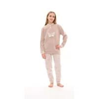 Gary meisjes pyjama: punto milano kwaliteit, super warm ( GARY.82 )