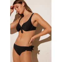 Ysabel Mora Structure beugel bikini in zwart