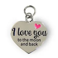 Bedeltje - I love you to the moon - Charms for you